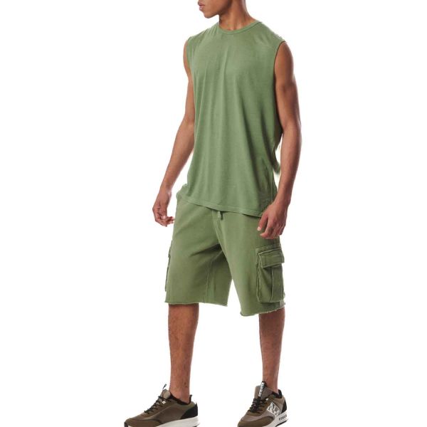 Body Action Natural Dye Cargo Bermuda M