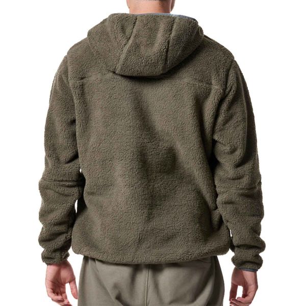 Body Action Half-Zip Sherpa-Fleece Hoodie M