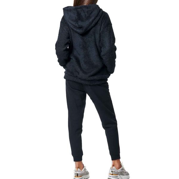 Body Action Oversized Full-Zip Sherpa Hoodie W