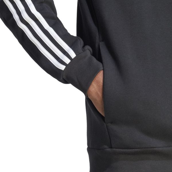 adidas Essentials Fleece 3-Stripes Full-Zip Hoodie M