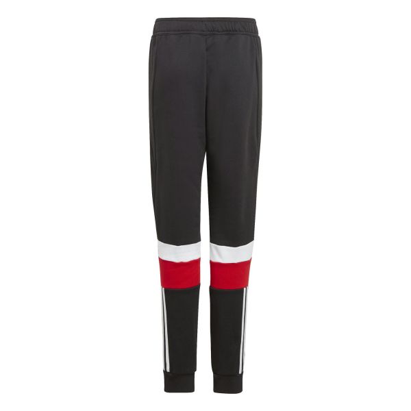 adidas Tiberio 3-Stripes Colorblock Fleece Joggers Kids K