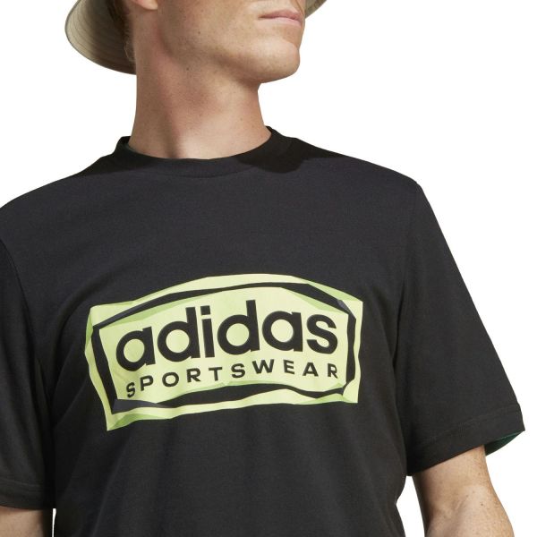 adidas Folded Sportswear Graphic T-Shirt M