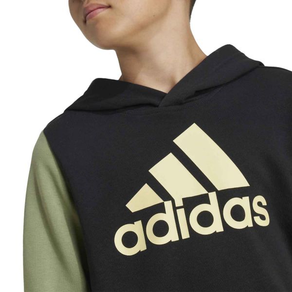 adidas Essentials Big Logo Colorblock Hoodie K