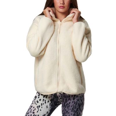 Body Action Zip Up Sherpa-Fleece Jacket W