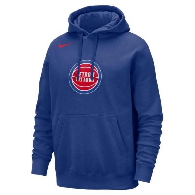 Nike NBA Detroit Pistons Club Hoodie M