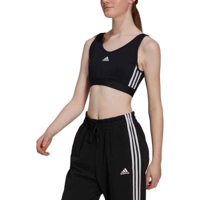 adidas Essentials 3-Stripes Crop Top W