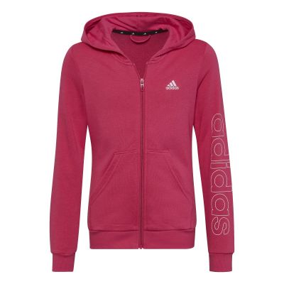 adidas Linear Full-Zip Hoodie K