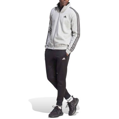 adidas Basic 3-Stripes Fleece Tracksuit M