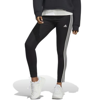 adidas Essentials 3-Stripes High-Waisted Single Jersey Leggi