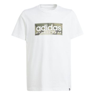 adidas Camo Linear Graphic T-Shirt K