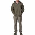 Body Action Half-Zip Sherpa-Fleece Hoodie M