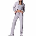 Body Action Velour Hoodie Jacket W