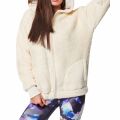 Body Action Oversized Full-Zip Sherpa Hoodie W