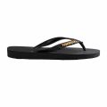 Havaianas Logo Metallic Flip Flops W