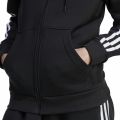 adidas Essentials 3-Stripes Full-Zip Fleece Hoodie W