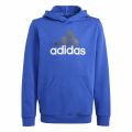 adidas Essentials Two-Colored Big Logo Cotton Hoodie K