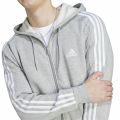 adidas Essentials Fleece 3-Stripes Full-Zip Hoodie M