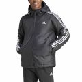 adidas Essentials 3-Stripes Insulated Hooded Jacket M