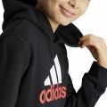 adidas Essentials Two-Colored Big Logo Cotton Hoodie K