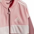 adidas Tiberio 3-Stripes Colorblock Shiny Track Suit Inf